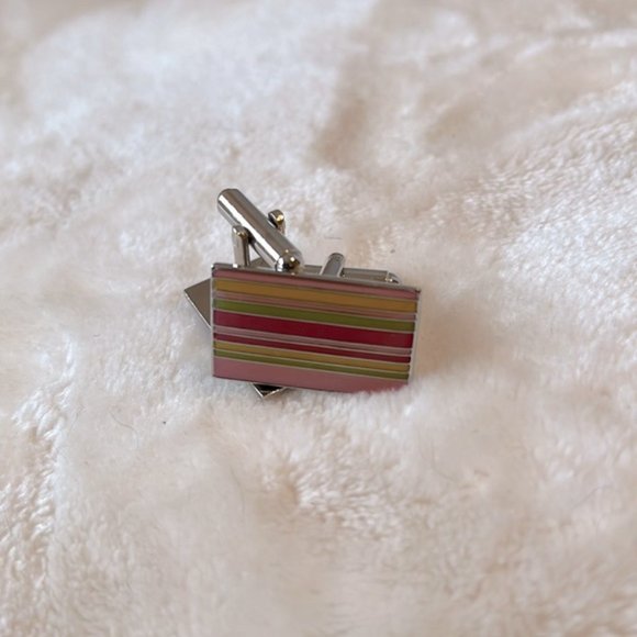 LRainbow cuff links perfect for PRIDE - Picture 3 of 3